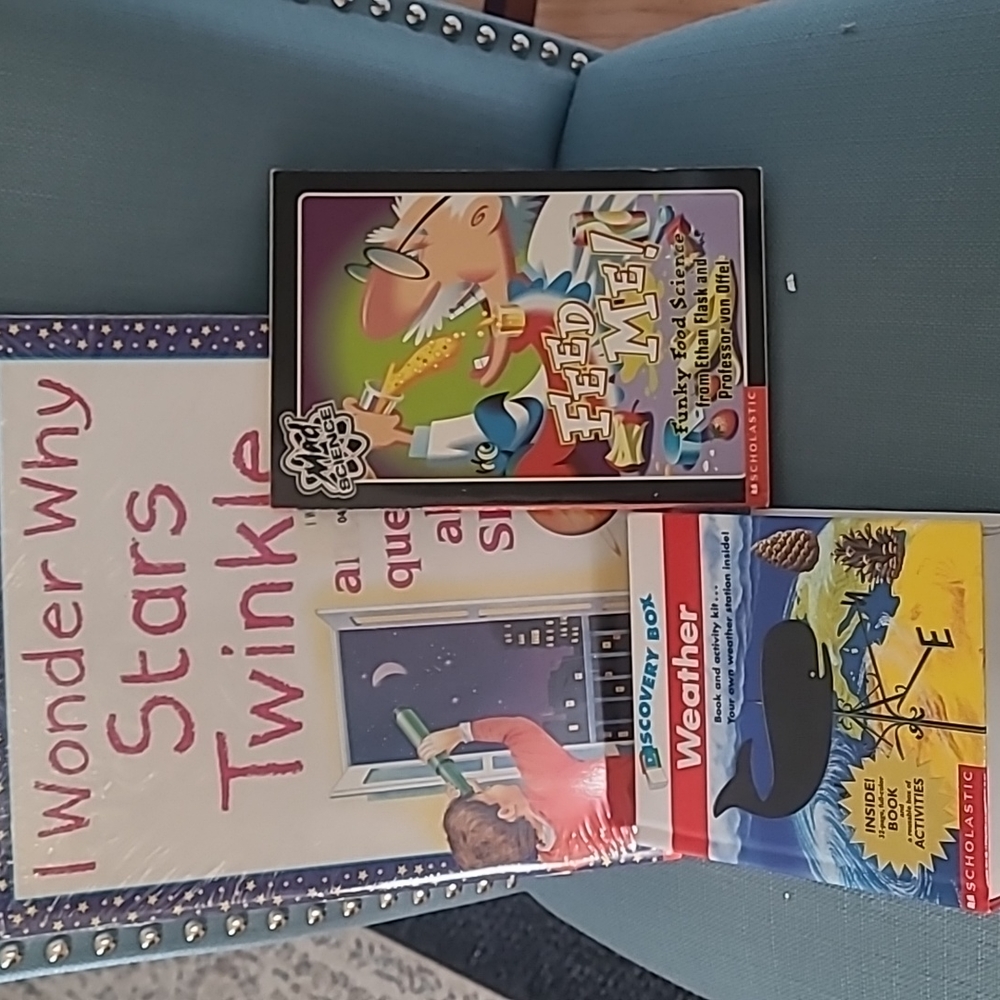 Kids Discovery Pack, Weather Discovery Box and I Wonder Why 3 book bundle new